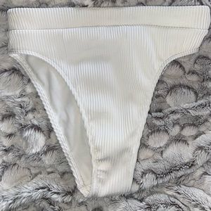Hollister ribbed hi rise bikini bottom